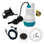 덕신 DBP-15A 휴대용 미니 양수기 수중 배수 워터 펌프 : 베스트펌프