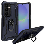 인트그로 기어 메탈 링 범퍼 거치대 휴대폰 케이스 네이비, 갤럭시A36 : 인트그로