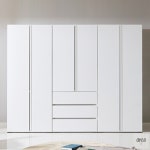 직코몰 H1253 수납 옷장 세트 2400 1color 이불장 드레스룸 도어옷장 침실가구 : 인테리어가구전문몰