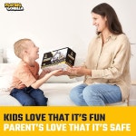 3세 4세 5세 6세 7세 8명을 위한 고릴라 리모컨 굴착기 현실적인 건설 , 추가 충전식 배터리 - 1 24 스케일 원격 제공 Small Classic... 