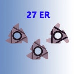 27ER 27IR 10개 카바이드 인서트 27 ER IR NR Q60 Q55 6 0 7 8 ISO TR 0ISO 0TR 8.0ISO 27ER : 하이커어머스