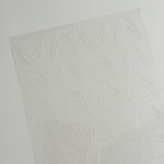 그라 스텐실 스티커 H-029 : 네일문방구1호점