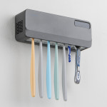 디센느 무선 칫솔 살균기 가정용 휴대용 온열 열판 UV USB 소독기 면도기 건조기 : 디센느스토어