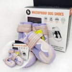 강아지 신발 7호 핑크 퍼플 댕댕슈즈 : 행복드리는쇼핑