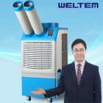 [정부지원] 건강일터조성지원 이동식에어컨 산업용 에어컨 업소용 코끼리 공장 식당 주방 이동식 국산 2구 : SHINSUNG