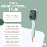 AMSY 비누 바 얼룩 제거 세탁 번들 다기능 청소 브러시와 펠스 나프타 2팩이 번들로 제공됩니다 : 갓생마켓002