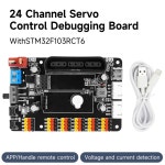 컨트롤러 로봇 PWM 전자 모터 도구 서보 키트용 24 디버깅 DIY RC 채널 모듈 STM32F103RCT6 보드 자동차 Separate board : SilkRoad마켓