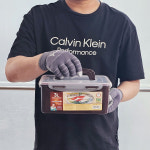 쿨맥시 초코 원핸들 직26호 (3L) 직사각 밀폐용기 김치통 반찬통 밀폐 찬통 보관 : 호수물류