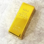 ITEM LUCKY 럭셔리 골드바 모형 인테리어오브제 골드장식품 금괴소품 선물소품 : 아이템 럭키