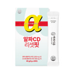 백세식품 알파CD 리셋핏 스틱 3g x 20포 HACCP / 1개~2개 : 주식회사 백세식품