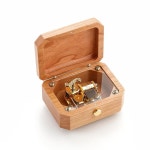 JYmusic 체리 제작 뮤직 박스, 당신은 해바라기 반지가 있는 나의 선샤인 조절 가능한 불안 반지, 여자 친구 엄마 딸 아내 여동생을 위한 선물... 