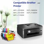 CMYBabee LC401XL Ink Cartridges for Brother Printer - Compatible with LC401, MFC-J1010DW, MFC-J1012D : 탠더유