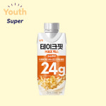 마시는 단백질 음료  다이어트 운동 보조제 테이크핏 맥스 고소한맛 250ml X 1개 : 청년슈퍼