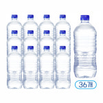 산수음료 아임에코 에브리데이 무라벨 생수 가벼운샘 1L, 36개 : 가온길