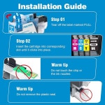 F FINDERS&CO LC401XL Ink Cartridges Replacement for LC 401XL LC-401XL Use with MFC-J1010DW MFC-J1012 : 탠더유