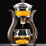 ㈜이안로지스틱 | 드립 주전자 자기 흐름 반자동 유리 세트 내열 차 선물 single teapot : 에잇룸즈