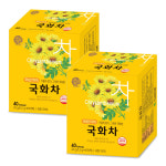 [1+1묶음] 송원 국화차 40티백 : 담터다방