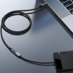 유그린 10Gbps USB 3.1 Gen2 C타입 연장 케이블 US372 0.5m, 1개 : 유그린스토어