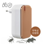 초음파 벌레퇴치기 해충 (베이지) 캐치큐 바퀴벌레 쥐 개미 포충기 실내용 가족안심 무향 : 케이에스메디칼