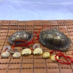 거북점 산가지 육효점괘 산대 적천법 원목 원형 뿔성배 한 : 패션랜드