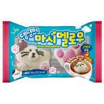 댕냥이 마시멜로우 고양이 모양 30g, 6개 : 미림 트레이딩 샵