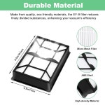 켄모어 업라이트 및 캐니스터 진공용 알렌스 4팩 EF-9 헤파 필터 31140, 31150, 21814, 81714, 22614, BU1017, BU1018, 110065, 재사용... 