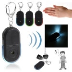 LED 휘슬 키 파인더, 깜박이는 경고음 소리 제어 알람, 분실 방지 로케이터, 열쇠 고리  포함, 트래커 : 1초배송몰