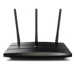 TP-Link AC1200 기가비트 스마트 WiFi 라우터 - 5GHz 기가비트 듀얼 밴드 무선 인터넷 라우터, 게스트 WiFi, 블랙 지원 : 옐로우골드샵