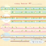 [요요리]코지하우스 마테 4종 마스킹테이프 : 일리상점