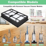 켄모어 업라이트 및 캐니스터 진공용 알렌스 4팩 EF-9 헤파 필터 31140, 31150, 21814, 81714, 22614, BU1017, BU1018, 110065, 재사용... 