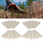 Stihl PolyCut용 24Pcs 플라스틱 커터 블레이드 잔디 깎는 기계 교체 4111 007 1001 WHITE : 하이직구33
