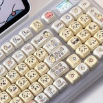 G1417 먼작귀 치이카와 화치와레 키캡 moa 기계식 박스형 키보드 컴퓨터 캡  우사기 : 쿠마네상점