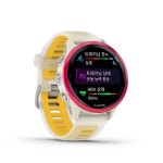 가민 포러너 570 러닝 GPS 스마트워치 본/라즈베리/망고, 42mm : 가민 코리아