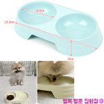 여름휴가 여행 애견 호텔 미용실 펫샵 반려견 반려묘 강아지 고양이 밥그릇 물그릇 사료 그릇 : 행복 행운 작업실