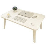 접이식테이블 식탁 밥상 작은 원탁 용식탁 공부상 28 노트북책상 보관 원목 1 스몰 펄 화이트 가로 60 세로 30 철관 : 소브픽