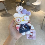 G1419 산리오 헬로키티 키링 열쇠고리 요리사 쿠킹시리즈 귀여운 가방 꾸미기 악세사리 : 쿠마네상점