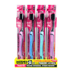 일본수출용 비장탄 나노업 초소형 칫솔 20개 (1box) : 제이엠팜