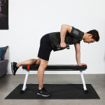 반석스포츠 스케일 원터치 평벤치 플랫벤치 헬스 운동 기구 : 반석스포츠