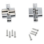 접이식 도어 나사용 식탁 크로스 경첩 클럽 5kg/10kg/20kg 긁힘 방지 음소거 및 편리함 : 케이에이치유니티