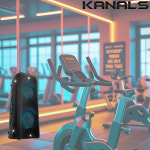 카날스 BTS-8800 카날스 블루투스 충전용 포터블 헬스장 행사장 스피커 파티박스 KANALS : 프로 오디오