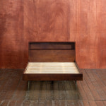 [장미맨숀] 브루나 원목 슈퍼싱글 침대프레임 (단품) : 장미맨숀