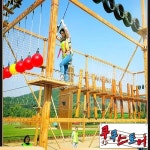 야외 정글 횡단 지퍼 라인 등산 모험 가족 도약 연구 장비 홈 작은 조합 놀이터 : 쿠쿠스토어3