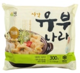 두솔유부나라 사각유부 300g  가공두부 : 어정스토어