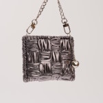 모누의 네트공예 - 비건레더실 네트공예 카드지갑 DIY (끈돗바늘 이벤트) : 모누의 네트공예