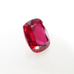 예쁜 루비는 UV 테스트를 통과 형광 루비 앤티크 쿠션 컷 쥬얼리 제작 및 수집 DIY 펜던트 소재 : 리치102