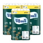 잘풀리는집 도톰한3겹 30m 퀼팅 30롤X3팩 /총90롤 : 제이앤피샵