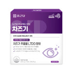 종근당 눈건강 프로젝트 365 차즈기 600mgx15정x2개입 1박스 1개월 : 종근당