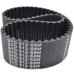 POWGE STD S8M 타이밍 벨트  Lp = 512 520  536  544  616  624  672 폭 15-85 고무 : 바인엔라이프