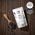 곡물도감 서리태 콩물 두유 국산 무가당 검은콩 맷돌 단백질 두유 외 1종 3박스(45입) : 곡물도감