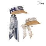 [국내백화점] 디올 오션 미차 바이저 리본 썬캡 블루 베이지 2색상 34VMT978A153 : 미네르-Miner